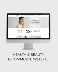 Beauty E-commerce Website Design