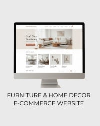 Furniture E-commerce Website Design