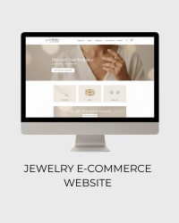Jewelry E-commerce Website Design