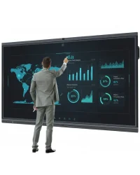 65" 4K UHD Smart Interactive Flat Panel Board with OPS PC - Verbex VT-IFP65AWT