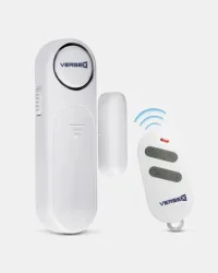 Wireless Door & Window Alarm with Remote – Home Security Sensor (2 Pack) Verbex VT-DC403