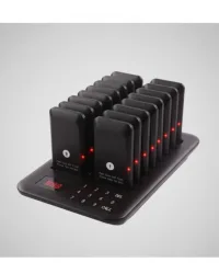 Restaurant Waiter Calling System with Touch Buttons (10 Pagers) - Verbex VT-6911