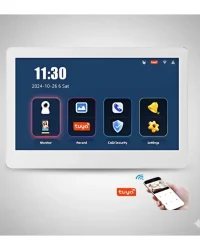 Multi-Door Touchscreen Video Intercom Indoor Monitor - Verbex VT-366SMT2