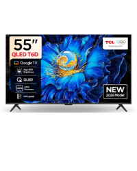 TCL 55 Inch QLED Voice Control 4K Google TV (55T6D)