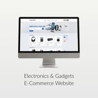 Electronics E-Commerce Website Design