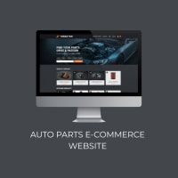Auto Parts E-commerce Website Design