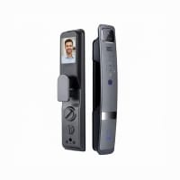 Automatic Electronic Smart Door Lock with Fingerprint, Wi-Fi, 3D Face Recognition & Camera - Verbex VT-H20