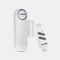 Wireless Door & Window Alarm with Remote – Home Security Sensor (2 Pack) Verbex VT-DC403