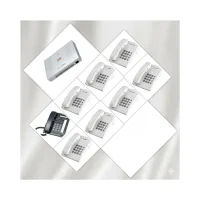 8-Line Intercom System with 8 Telephones - Verbex IKE