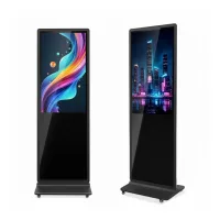 43-Inch Floor Standing Smart Advertising Solution - Verbex VT-ADS43NT