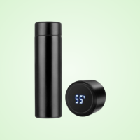 Temperature Display Thermos Water Bottle 500ml