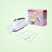 Scarlett Electric Egg Beater and Mixer for Cake Cream - White