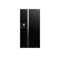 Hitachi 633 Liter Side by Side Refrigerator (RSX800GPB0-GBK)