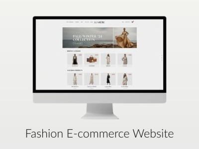 Clothing E-commerce Website Design