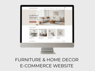 Furniture E-commerce Website Design