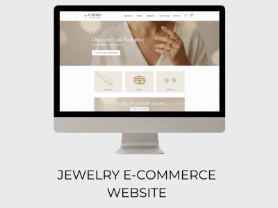 Jewelry E-commerce Website Design