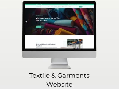 Textile & Garments Website