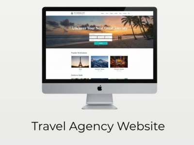 Travel Agency Website