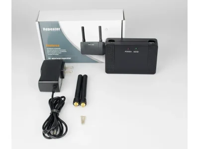 Wireless Signal Booster & RF Repeater | Retekess-Compatible Signal Amplifier for Burglar Alarm Systems - Verbex ZZQ8A