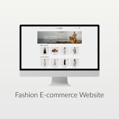 Clothing E-commerce Website Design