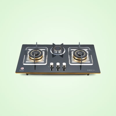 RFL Built In Gls Hob Marigold 3 Burner