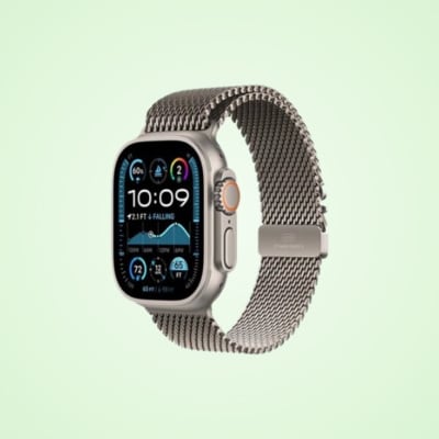 Apple Watch Ultra 2 with Titanium Milanese Loop 2024