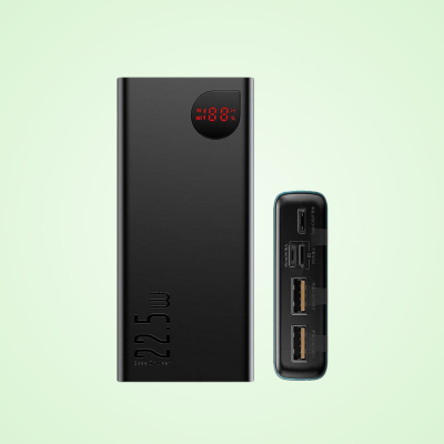 Baseus Adaman Metal Digital Display Quick Charge Power Bank - PPAD000101