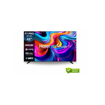 Haier 43 Inch P7 Pro HQLED 4K Google TV (43P7 PRO)
