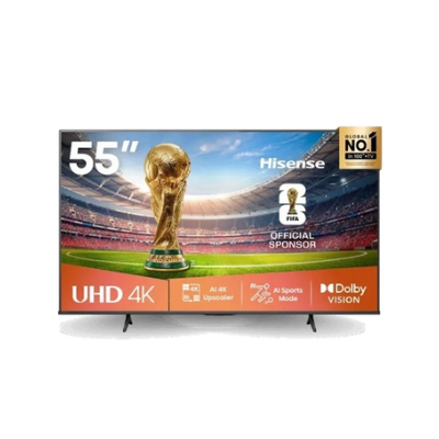 Hisense 55 Inch 4K UHD VIDAA Smart TV (55A6Q)