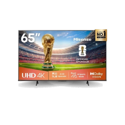 Hisense 65 Inch 4K UHD VIDAA Smart TV (65A6Q)